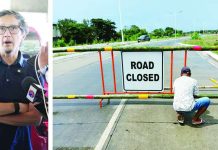 “Na-intindihan ko na kawawa ‘yong landowner. Pero I have to tell the landowner that even if hindi sia bayad, it is also not legal to close a road. Hindi rin tama ‘yon,” says Secretary Vivencio “Vince” Dizon of the Department of Public Works and Highways following the brief closure of a portion of Sunset Boulevard in Oton, Iloilo on May 31, 2026. AJ PALCULLO/PN