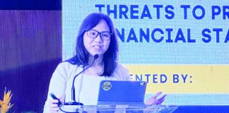 “The BSP is equally dedicated to promoting innovation in financial services as to protecting customers from new forms of fraud, including technology-enabled fraud," says Bangko Sentral ng Pilipinas Deputy Governor Lyn Javier. PHOTO BY JON VIKTOR CABUENAS