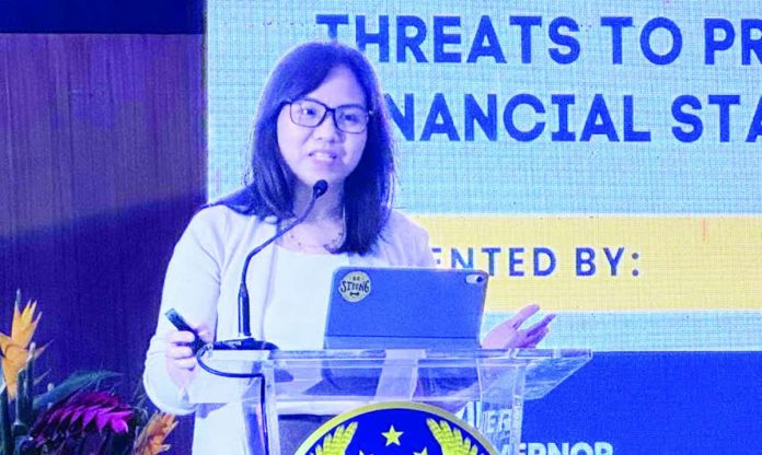 “The BSP is equally dedicated to promoting innovation in financial services as to protecting customers from new forms of fraud, including technology-enabled fraud," says Bangko Sentral ng Pilipinas Deputy Governor Lyn Javier. PHOTO BY JON VIKTOR CABUENAS