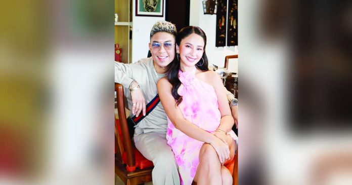 kris katrina copy_superimposed KRIS LAWRENCE AND KATRINA HALILI. KATRINA HALILI P/FACEBOOK PHOTO