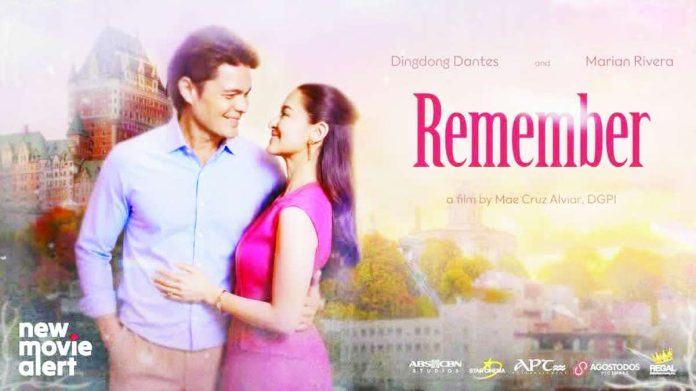 marian_dingdong_copy_compressed_resized Dingdong Dantes and Marian Rivera are set to star in new film “Remember.” STAR CINEMA/FACEBOOK PHOTO