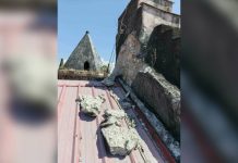 UNESCO-listed Miag-ao Church sustains quake damage Photo courtesy of Tourism Miagao via Balita Halin sa Kapitolyo