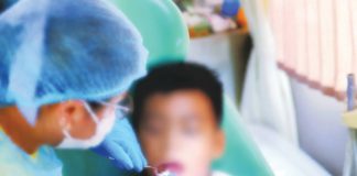 A young patient undergoes a dental examination. According to the Department of Health, poor oral health affects the well-being of many Filipinos and contributes to broader health complications. It this thus campaigning for proper oral hygiene practices and raising awareness on the importance of oral health as part of overall well-being. DOH-6