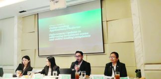 Securities and Exchange Commission (SEC) Iloilo Legal Counsel Atty. Joel Lenaming (third from left) reminds borrowers to verify whether lending companies are registered with the SEC and possess a valid Certificate of Authority before entering into any loan agreement. “It is critically important that individuals check our registry before committing to any lending agreement. A few moments spent verifying can ultimately save you from falling victim to scams,” he says. NELJOY GALIGAO/PN