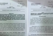 RESOLUSYON PARA IMBESTIGAHAN NG SENATE SPORTS COMMITTEE ANG PAGKAMATAY NG DALAWANG BASKETBALL PLAYERS NG ATENEO DE MANILA UNIVERSITY, PORMAL NANG INIHAIN!