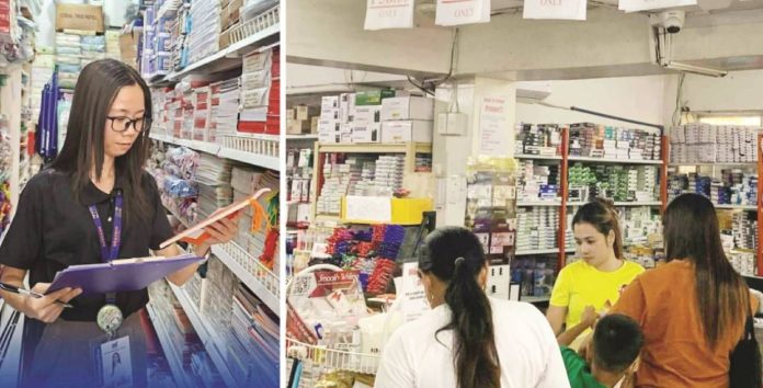 school opening featured The Department of Trade and Industry’s (DTI) recent market monitoring of major retail establishments across Western Visayas confirmed that school supply prices remain within prescribed guidelines, with inventories sufficient to meet the expected surge in demand before classes resume. To assist consumers, DTI has released the updated “Gabay sa Pamimili ng School Supplies,” featuring prevailing price ranges for common school items. DTI PHOTO