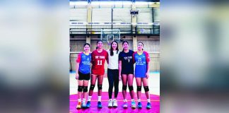 Members of the Bacolod Tay Tung High School Thunderbolts beach volleyball team who were invited to compete in the ABP Legacy Youth Invitational Tournament – Beach Volleyball 2026 in Boracay on July 4-6. The tournament will bring together promising young Filipino volleyball players from various parts of the world. PHOTO COURTESY OF JOSE MONTALBO