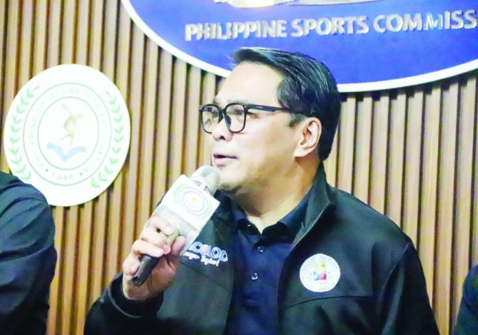 sports_Batang_Pinoy_copy_compressed_resized Mayor Greg Gasataya discusses Bacolod City’s preparations for the hosting of the 2026 Batang Pinoy during the Philippine Sportswriters Association Forum. The city expects around 18,000 young athletes from across the country to compete in the national youth games in December. PHOTO COURTESY OF ROGELIO NICOLAS III/FASTBREAK