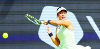 Alexandra Eala and partner Venus Williams bowed out of the Bad Homburg Open women’s doubles after a quarterfinal loss to second seeds Olivia Nicholls and Tereza Mihalikova. PHOTO COURTESY OF BAD HOMBURG OPEN