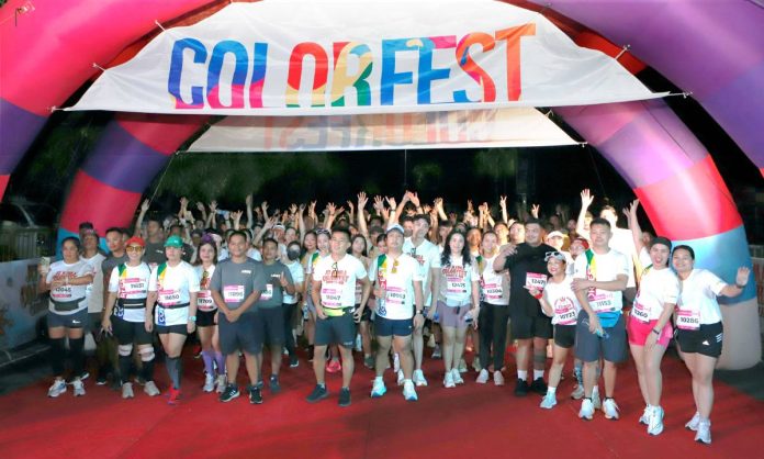 1-JCI Color Run More than 8,000 runners, families, and fitness enthusiasts gathered at the SM MOA Concert Grounds as Palawan Group of Companies backed JCI Manila’s Colorfest Carnival Run 2026.