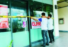 19 Bacolod biz establishments padlocked over lack of permits Personnel of the Bacolod City Legal Office (CLO) Enforcement Team served closure orders and padlock business establishments in Barangay Villamonte on July 16 after they were found operating without the required business permits. The operation formed part of the city government's intensified campaign to enforce compliance with local licensing regulations. BCCO PHOTO