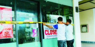 Personnel of the Bacolod City Legal Office (CLO) Enforcement Team served closure orders and padlock business establishments in Barangay Villamonte on July 16 after they were found operating without the required business permits. The operation formed part of the city government's intensified campaign to enforce compliance with local licensing regulations. BCCO PHOTO