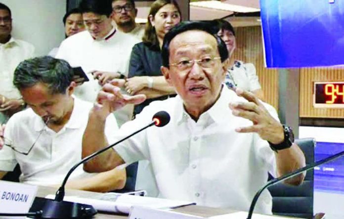 Bonoan_copy_compressed_resized Former Department of Public Works and Highways (DPWH) Secretary Manuel Bonoan was initially charged with plunder alongside Sen. Jinggoy Estrada and several DPWH officials. He was arrested on June 1, 2026 over the non-bailable plunder charge but was later allowed to remain under house arrest after the Ombudsman partially granted his request based on his age and health condition.