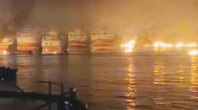 Iran The United States struck over 80 targets in strikes aimed at Iran on Wednesday response to attacks on commercial ships in the Strait of Hormuz. The Iranian military said coastal bases and civilian facilities were hit in the provinces of Hormozgan and Mahshar, and later added that eight Iranian soldiers stationed in Bandar Abbas and Bushehr had been killed. BBC