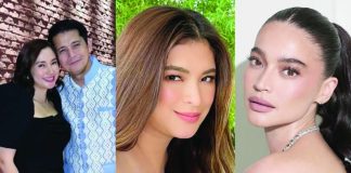 MARIEL PADILLA AND ROBIN PADILLA. @MARIELTPADILLA/IG PHOTO; ANGEL LOCSIN AND ANNE CURTIS. @THEREALANGELLOCSIN, @ANNECURTISSMITH/IG PHOTO