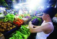 New US tariff hits PH exports; gov’t pursues further trade talks MARKET ABUNDANCE. Fresh vegetables are displayed at a stall inside Paco Public Market in Manila. Department of Agriculture Secretary Francisco Tiu Laurel Jr. said the country’'s vegetable supply remains stable, despite oversupply and plunging farmgate prices that affected highland produce.