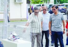 PCSO completes historic 100% nationwide PTV rollout Philippine Charity Sweepstakes Office’s General Manager Melquiades A. Robles (left) says the completion of the nationwide provincial rollout of patient transport vehicles fulfills President Ferdinand R. Marcos Jr.'s (right) directive to make emergency medical assistance more accessible to every Filipino.