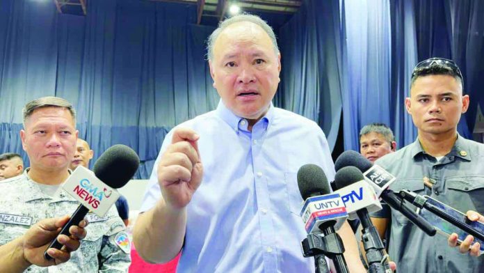 Defense Secretary Gilberto Teodoro Jr. GABRYELLE DUMALAG, PHILIPPINE DAILY INQUIRER
