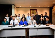 DBP, PHIVOLCS forge partnership on enhanced climate risk management Shown in photo during the MOA signing agreement between DBP and PHIVOLCS were DBP Senior Vice President Soraya F. Adiong and PHIVOLCS Director Teresito C. Bacolcol (third and fourth from left, respectively). Also present at the ceremony were DBP Vice President Rustico Noli D. Cruz (second from left), DBP Senior Vice President Ma. Cristina C. Malab (leftmost), GeoRisk Officer-in-Charge Mabelline T. Cahulogan (second from right), and PHIVOLCS Felomina Cayabyab (rightmost), together with other representatives from DBP and PHIVOLCS.