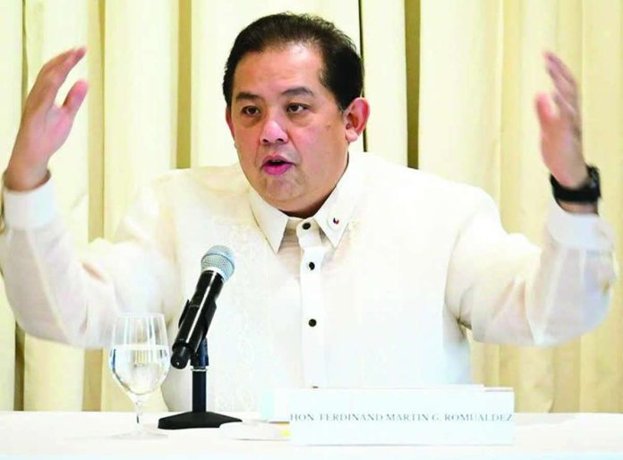 Romualdez_compressed_resized Former House Speaker and Leyte congressman Ferdinand Martin Romualdez has denied he has anything to do with the flood control scam.