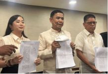 (From left to right) Atty. Luna Acosta, Atty. Israelito Torreon and Atty. Martin Delgra are among the 29 persons who filed a petition to the Supreme Court back in February 18, 2026 to stop the impeachment trial against Vice President Sara Duterte. FILE PHOTO BY DIANNE SAMPANG / INQUIRER.NET