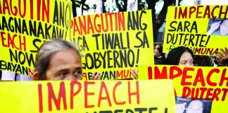 Protesters demand accountability from Vice President Sara Duterte-Carpio who is undergoing an impeachment trial for, among others, betrayal of public trust and culpable violation of the Constitution. REUTERS