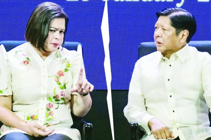 Sara_rules_out_copy_compressed_resized Vice President Sara Duterte-Carpio has accused President Ferdinand “Bongbong” Marcos Jr. of failing to fulfill commitments he allegedly made when she agreed to become his running mate in the 2022 presidential elections, claiming that one of those promises was broken only months after they assumed office.