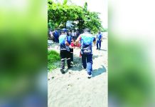 Drunk laborer drowns in Antique Emergency responders and local police retrieve the body of the 47-year-old drowning victim, alias “Victor,” along the coast of Barangay Dumrog, Pandan, Antique on July 6, 2026. The victim was rushed to the hospital but failed to survive. PANDAN MDRRMO PHOTO