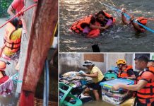 Storm-enhanced ‘habagat’ batters WV; floods hit 30 Iloilo City barangays;264 villages across region at risk of floods, landslides RESCUE FROM RISING WATERS. Members of the Philippine Coast Guard Station Antique’s Deployable Response Team evacuate 10 residents trapped inside their homes as floodwaters rise in Barangay Funda, Hamtic, Antique on Friday, July 24. Hamtic is among the areas identified as vulnerable to flooding and rain-induced landslides. PHOTOS BY SN1 SURIAGA/COAST GUARD STATION ANTIQUE