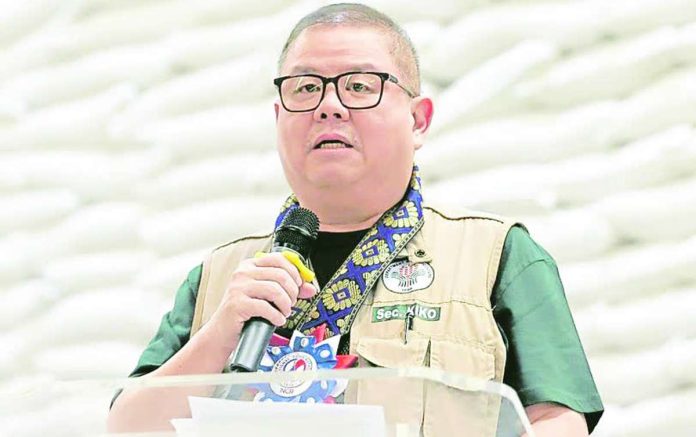 “We need to import lesser quality rice so that our local rice can compete while we improve our local rice,” says Agriculture Sec. Francisco Tiu Laurel Jr. INQUIRER FILE PHOTO