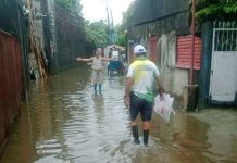 Relentless rains keep 27 Iloilo City villages flooded; 1,371 residents affected Photo courtesy of Iloilo City Disaster Risk Reduction and Management Office