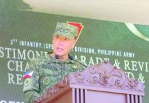 BEFORE FULL SHIFT TO TERRITORIAL DEFENSE: New 3ID chief vows relentless hunt for insurgency remnants in Panay, Negros Brigadier General Joey Escanillas, the new commander of the Philippine Army’s 3rd Infantry Division, vows to sustain the momentum and programs established by his predecessor, particularly the campaign against the remaining elements of the New People's Army. SCREENGRABBED FROM PHILIPPINE ARMY 3ID FACEBOOK VIDEO