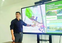 Iloilo eyes MICE boom; Defensor seeks funds for world-class convention hub Tourism Infrastructure and Enterprise Zone Authority chief operating officer Mark Lapid reviews the proposed convention and events facility to be constructed at the Smart Green Government Center in Santa Barbara, Iloilo during his meeting with Gov. Arthur Defensor Jr. in Metro Manila on July 28. The province is seeking TIEZA funding for the project, which is envisioned to strengthen Iloilo’s position as a premier destination for national and international events. BALITA HALIN SA KAPITOLYO PHOTO