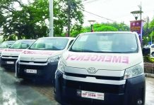 FOR LIFE-SAVING MISSIONS. New Patient Transport Vehicles donated by the Philippine Charity Sweepstakes Office, worth P19.251 million, were lined up during a recent turnover ceremony at Casa Real de Iloilo in Iloilo City. The fleet, distributed to the provinces of Iloilo, Aklan, Antique, Capiz, Guimaras, and Negros Occidental, is expected to strengthen emergency medical transport and improve access to healthcare, particularly for patients in geographically isolated and underserved communities. IME SORNITO/PN