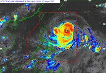 Photo courtesy of PAGASA