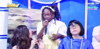 “Memerimar” skit on “It’s Showtime” featuring Vice Ganda and Baby Dolls member Johaira. Screengrabbed from YouTube/ABS-CBN Entertainment