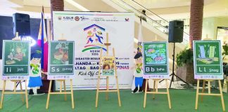 The Iloilo City Government showcases its newly launched Disaster Risk Reduction Alphabet and the resilience storybook “Donna and the Dust Mites” during the opening of the 2026 National Disaster Resilience Month celebration. MAI LADIAO/PN