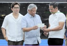 PAGCOR commits Php60M for scholarship program for 2,000 students PAGCOR Chairman and CEO Alejandro H. Tengco (center) turns over a P10 million check to Bulacan Governor Daniel Fernando (right) and Vice Governor Alexis Castro for the first tranche of the Ayudang Hatid ay Tagumpay Scholarship Program at the Bulacan Capitol Gymnasium in Malolos City on July 6.