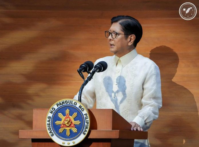 pbbm sona Photo courtesy of the Presidential Communications Office