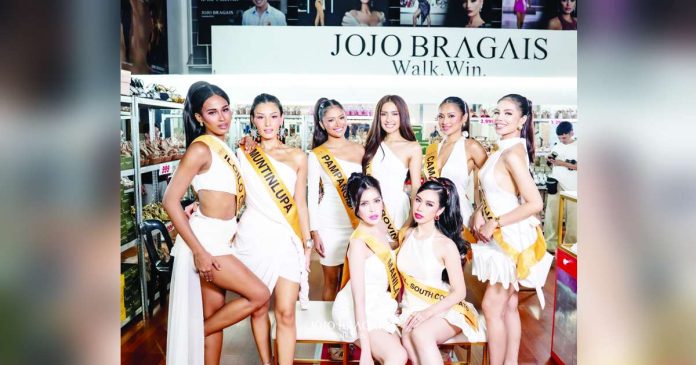 Reina Filipinas candidates. JOJO BRAGAIS SHOES/FACEBOOK PHOTO