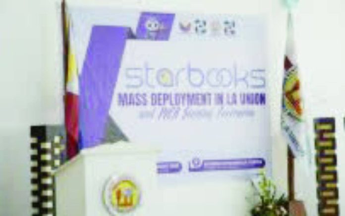 sci tech copy_compressed The Department of Science and Technology - Ilocos regional office personnel installs Science and Technology Academic and Research-Based Openly Operated Kiosks (Starbooks) software to 200 elementary and high schools in La Union on Aug. 18, 2025. Department of Planning, Economy, and Development Secretary Arsenio Balisacan said science, technology and innovation will help boost economic growth and attain the country's sustainable development goals. PHOTO COURTESY OF DOST ILOCOS REGION