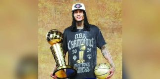Back for another title run. Filipino-American guard Jordan Clarkson has signed a one-year, $3.9-million contract to remain with the reigning NBA champion New York Knicks as they prepare to defend their title next season. PHOTO COURTESY OF NBA
