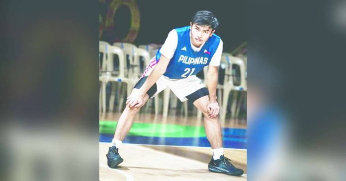 sports Gilas_superimposed Kyle Sardon has committed to De La Salle University, where the Gilas Pilipinas Boys standout will continue his collegiate basketball career after emerging as one of the country's top young guards. FACEBOOK PHOTO