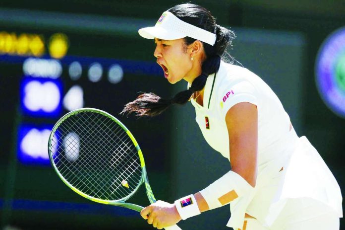 sports_Eala_copy_compressed_resized Alexandra Eala remains optimistic despite her fourth-round exit at Wimbledon, saying she will use the lessons from her Centre Court battle against Jasmine Paolini to continue improving as one of the world's fastest-rising tennis stars. PHOTO COURTESY OF WIMBLEDON