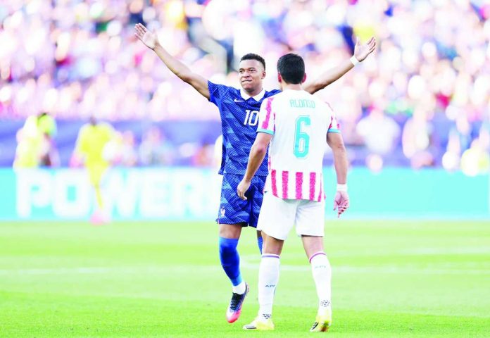 sports_FIFA_compressed_resized France's Kylian Mbappé celebrates after converting the match-winning penalty against Paraguay to send Les Bleus into the quarterfinals of the 2026 FIFA World Cup. PHOTO COURTESY OF FABRIZIO ROMANO