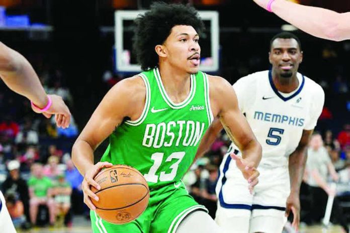 sports_Harper_copy_compressed_resized Filipino-American Ron Harper Jr. has signed a new three-year, $9 million contract to remain with the Boston Celtics. AP