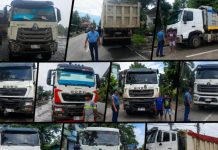 Iloilo prov’l police seizes 10 trucks in week-long illegal quarry drive; Highest number of apprehensions in Cabatuan, Barotac Nuevo, Leon Photo courtesy of PNP Iloilo Police Provincial Office