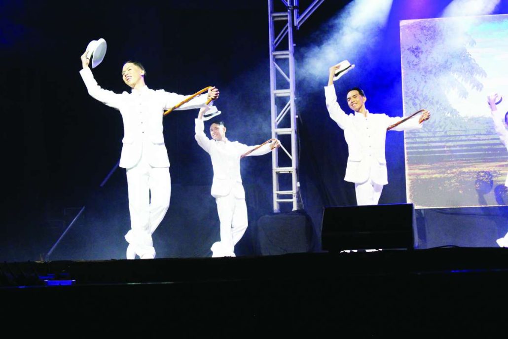 Iloilo City National High School placed second runner-up and won Best in Production.