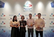 Palawan Group Secures Six Major Honors at the MarkeTech APAC Advertising Awards From left, Elijah Marie Daguio, Corporate Communications and Public Relations Lead of the Palawan Group; Kimberly Reyes, Brand Manager for PalawanPay; Miguel Mangabat, Marketing Manager for PalawanPay; and Boris Gantioqui, Product Lead for PalawanPay, receive the Palawan Group’s awards during the MarkeTech APAC Advertising Awards Asia Pacific 2026 held in Singapore.