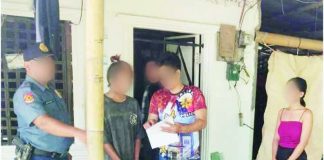 Operatives of the Kalibo Municipal Police Station arrested the Top 1 Most Wanted Person in Kalibo and Top 4 Most Wanted Person in Aklan during a manhunt operation in Sitio Paraiso, Barangay Nalook, Kalibo, Aklan on August 5. The 18-year-old suspect is facing three counts of statutory rape and is now under police custody pending court proceedings. AKLAN PPO PHOTO
